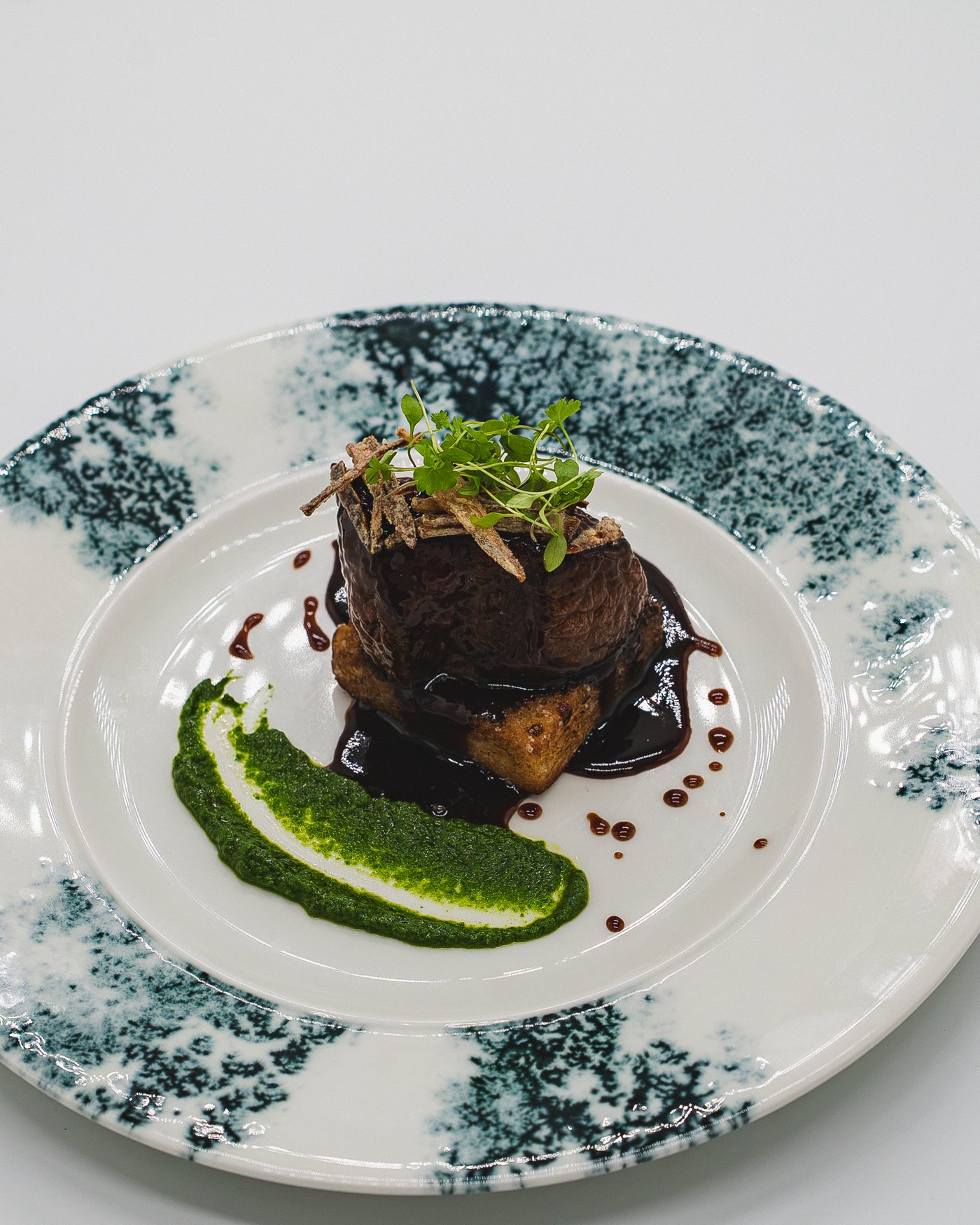 Slow-cooked brisket starter